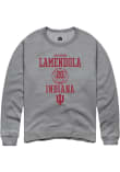 Main image for Julianna LaMendola Rally Mens Graphite Indiana Hoosiers NIL Sport Icon Crew Sweatshirt