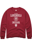 Main image for Julianna LaMendola Rally Mens Red Indiana Hoosiers NIL Sport Icon Crew Sweatshirt