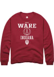 Main image for Kelel Ware Rally Mens Red Indiana Hoosiers NIL Sport Icon Crew Sweatshirt