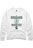 Main image for AJ Hoggard Rally Mens White Michigan State Spartans NIL Sport Icon Crew Sweatshirt