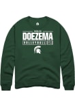 Main image for Evelyn Doezema Rally Mens Green Michigan State Spartans NIL Stacked Box Crew Sweatshirt