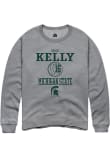 Main image for Grace Kelly Rally Mens Graphite Michigan State Spartans NIL Sport Icon Crew Sweatshirt