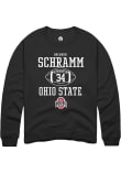 Main image for Brennen Schramm Rally Mens Black Ohio State Buckeyes NIL Sport Icon Crew Sweatshirt