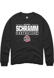 Main image for Brennen Schramm Rally Mens Black Ohio State Buckeyes NIL Stacked Box Crew Sweatshirt