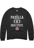 Main image for Josh Padilla Rally Mens Black Ohio State Buckeyes NIL Sport Icon Crew Sweatshirt