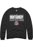 Main image for Luke Montgomery Rally Mens Black Ohio State Buckeyes NIL Stacked Box Crew Sweatshirt