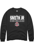 Main image for Will Smith Jr. Rally Mens Black Ohio State Buckeyes NIL Stacked Box Crew Sweatshirt