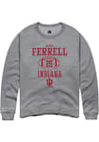 Main image for Amare Ferrell Rally Mens Graphite Indiana Hoosiers NIL Sport Icon Crew Sweatshirt