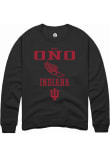 Main image for Novo Ono Rally Mens Black Indiana Hoosiers NIL Sport Icon Crew Sweatshirt