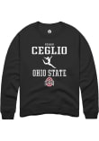 Main image for Reagan Ceglio Rally Mens Black Ohio State Buckeyes NIL Sport Icon Crew Sweatshirt