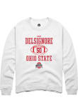 Main image for Alec DelSignore Rally Mens White Ohio State Buckeyes NIL Sport Icon Crew Sweatshirt