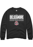 Main image for Alec DelSignore Rally Mens Black Ohio State Buckeyes NIL Stacked Box Crew Sweatshirt