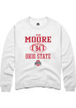 Main image for Jason Moore Rally Mens White Ohio State Buckeyes NIL Sport Icon Crew Sweatshirt