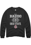 Main image for Nolan Baudo Rally Mens Black Ohio State Buckeyes NIL Sport Icon Crew Sweatshirt