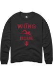 Main image for Benson Wong Rally Mens Black Indiana Hoosiers NIL Sport Icon Crew Sweatshirt