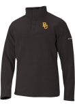 Main image for Mens Baylor Bears Black Columbia Alto Pass Half Snap Qtr Zip Pullover