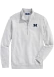 Main image for Mens Michigan Wolverines Grey Vineyard Vines Shep Shirt Qtr Zip Pullover