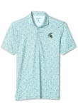 Main image for Mens Michigan State Spartans Green Johnnie O Gridiron Short Sleeve Fashion Polo