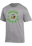 Main image for Oregon Ducks Grey Champion Jersey Short Sleeve T Shirt