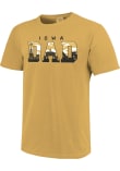 Main image for Iowa Hawkeyes Gold  Campus Fill Dad Short Sleeve T Shirt