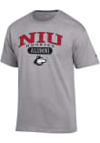Main image for Northern Illinois Huskies Grey Champion Pill Box Alumni Jersey Short Sleeve T Shirt