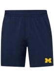 Main image for Mens Michigan Wolverines Navy Blue lululemon Pace Breaker Short 7 inch Shorts
