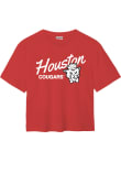 Main image for Houston Cougars Red Where I’m From Houston Script Short Sleeve T-Shirt