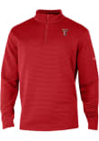 Main image for Mens Texas Tech Red Raiders Red Columbia Pack It Up Qtr Zip Pullover