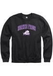 Main image for Mens TCU Horned Frogs Black Rally Arch Mascot Crew Sweatshirt