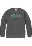 Main image for Rally Michigan State Spartans Mens Black Triblend Long Sleeve Fashion Sweatshirt