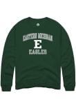 Main image for Mens Eastern Michigan Eagles Green Rally no1 Graphic Crew Sweatshirt
