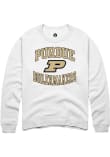 Main image for Mens Purdue Boilermakers White Rally Number 1 Crew Sweatshirt