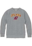 Main image for Mens Central Michigan Chippewas Grey Rally Arch Mascot Crew Sweatshirt