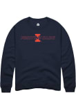 Main image for Mens Illinois Fighting Illini Navy Blue Rally Number One Fighting Illini Crew Sweatshirt