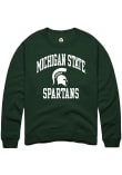 Main image for Mens Michigan State Spartans Green Rally no1 Graphic Crew Sweatshirt