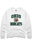 Main image for Mens Ohio Bobcats White Rally Number 1 Crew Sweatshirt