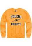 Main image for Mens Toledo Rockets Gold Rally No 1 Graphic Crew Sweatshirt