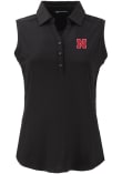 Main image for Womens Nebraska Cornhuskers Black Cutter and Buck Forge Eco Polo Shirt