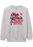 Main image for Mens Grey Ohio State Buckeyes Essential Fleece Crew Sweatshirt
