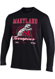 Main image for Mens Maryland Terrapins Black Under Armour Football Homecoming 2025 Tee