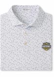 Main image for Mens Michigan Wolverines White Peter Millar 2026 Men's Basketball National Champions Short Sleeve..