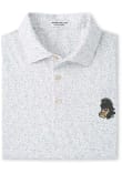 Main image for Mens Michigan State Spartans White Peter Millar Blitz Sparty Short Sleeve Fashion Polo