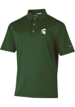 Main image for Mens Michigan State Spartans Green Columbia Sand Tee Short Sleeve Polo Shirt
