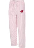 Main image for Mens Wisconsin Badgers Red Concepts Sport Plaid Copeland Loungewear Sleep Pants