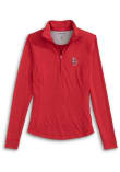 Main image for Womens Indiana Hoosiers Crimson Johnnie O Susie Qtr Zip