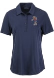 Main image for Womens Arizona Wildcats Navy Blue Cutter and Buck Coastline Golfing Wilma Short Sleeve Polo Shirt