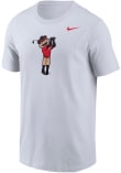 Main image for Cincinnati Bearcats White Nike Bearcat Playing Golf Short Sleeve T Shirt