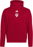 Main image for Mens Indiana Hoosiers Crimson Adidas Z.N.E Long Sleeve Hoodie