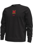 Main image for Mens Maryland Terrapins Black Under Armour Unstoppable Crew Sweatshirt