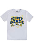 Main image for Kent State Golden Flashes Ash Where I’m From State Outline Short Sleeve Fashion T Shirt